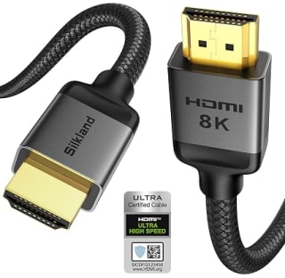 Silkland 8K Câble HDMI 2.1 2M (4K@240Hz) pour 6,27€ chez Amazon