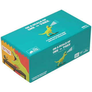 Op een Schaal van één tot T‑Rex kaartspel voor €6,99 bij Zavvi