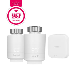 Hombli Smart Radiator Thermostat Starter Kit voor €69,95 in de Action webshop