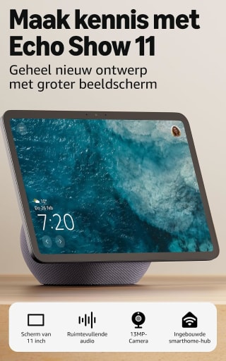 Amazon Echo Show 11 (nieuwste generatie) voor €154,99 bij Amazon