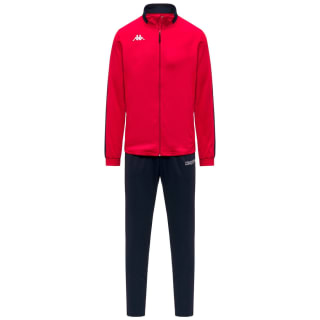 Kappa Chándal de fútbol rojo ajustado para hombre en tejido piqué tricot por 14.99€