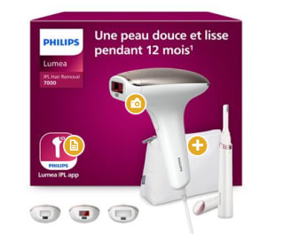 Epilation semi-définitive épilateur à lumière pulsée Philips Lumea à 341,45€