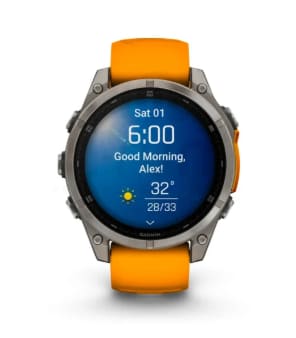 Montre connectée Garmin Fenix 8 AMOLED Sapphire Titane à 849€