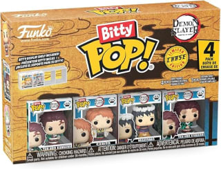 Demon Slayer: Kimetsu no Yaiba Bitty POP!Figure 4-Pack Nezuko voor €3,97 bij Amazon