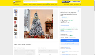 Árbol de Navidad Mecanopro 1.8m por $1,286 | Oferta Mercado Libre