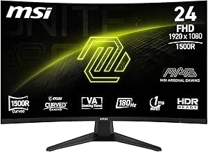 MSI mag 244C - Pantalla para Juegos Curvada por 79€