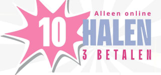 10 halen is 3 betalen op geselecteerde items bij Ot en Sien