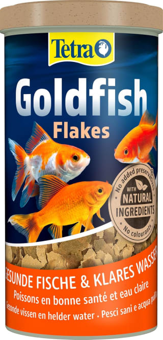 Tetra Goldfish Flakes (1 L) por 9,99€ en Amazon