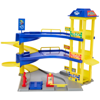 Dickie Toys parkeergarage met 1 speelgoedauto voor €9,95 bij de Action