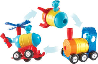 Learning Resources 1-2-3 Build It! Rocket-Train-Helicopter (2+) voor €16,39 bij Bol