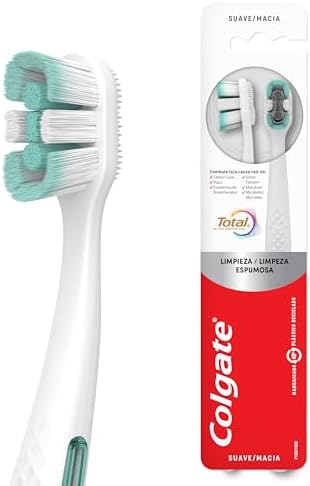 2 Cepillos Colgate Cuidado Bucal Total Limpieza Espumosa por $41 en Amazon
