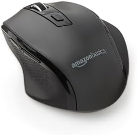 Amazon Basics Ratón inalámbrico ergonómico, DPI ajustable por 6,26€ en Amazon