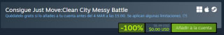 Just Move: Clean City Messy Battle Gratis | Oferta Steam