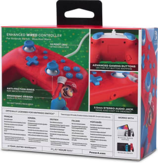 PowerA Geavanceerde Bedrade Controller (Woo-hoo! Mario) voor €18,79 bij Bol