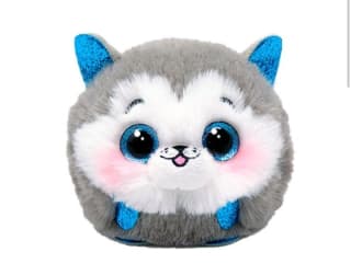 Peluche TY Puffie Slush Husky 10cm por 3.99€.