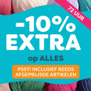 10% extra korting op alles bij Hobbii