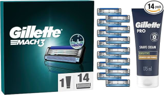 Gillette Mach3, Pack of 14 Razor Blade Refills £26.60