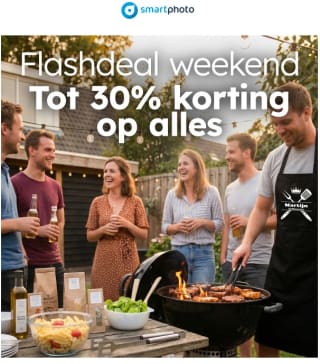 Tot 30% korting op alles bij Smartphoto