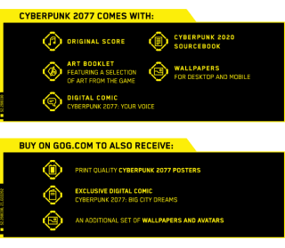 Cyberpunk 2077 for £14.99 at GOG