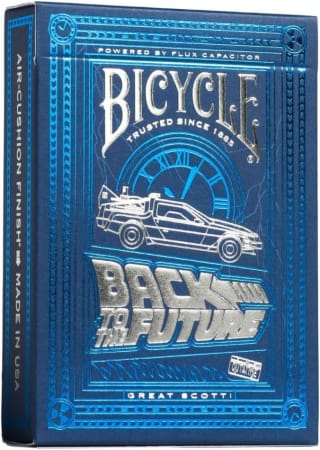 Bicycle Jeu de 54 cartes – Édition Retour vers Le Futur pour 8,93€ chez Amazon