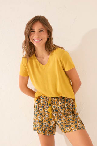 Pantalón corto con estampado floral para Mujer Women'secret por 3.99€