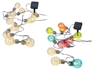 LIVARNO® Guirlande lumineuse solaire à 6,99€