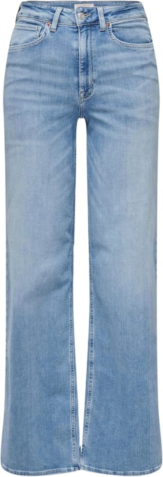 ONLY Onlmadison Blush Hw Wide Dnm Cro371 Noos jeans voor €25 bij Amazon