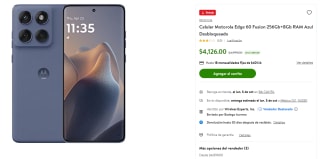 Motorola Edge 60 Fusion 256GB por $3,631 en Bodega Aurrera
