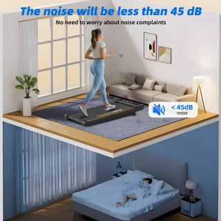 RAMYPOKET cinta de correr plegable (inclinación 9%) por 60,73€ en AliExpress
