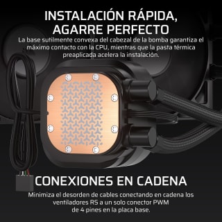 CORSAIR NAUTILUS 360 RS LCD 360mm AIO por $2,276.16 en Amazon