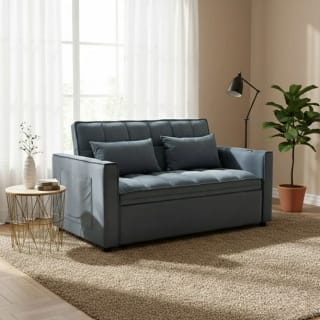Sofá Cama DANIELS 2 Cuerpos Moderno Dallas Gris KMP1GR $199.990 En Mundo Lider, Chile