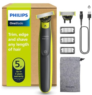 Tondeuse et rasoir à barbe électrique Philips OneBlade 360 Authentique à 29,99€