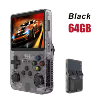 Consola portátil R36S de 64GB + videojuegos por 20,59€