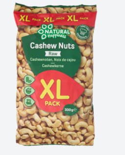 Noix de cajou Natural Happiness Sans sel à 3,59€
