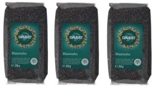 3 x Davert Semillas de Amapola Azul Bio 250 g por 5.97€