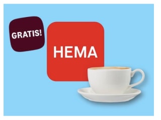 Gratis warme drank bij HEMA via ING
