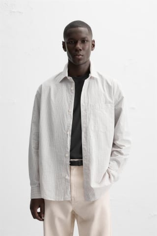 Camisa Zara cuadros por 7,99€