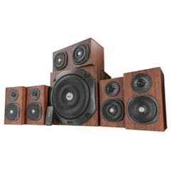 Trust Vigor 5.1 Sistema de Altavoces de Madera 150W con Mando a Distancia por 19.99€