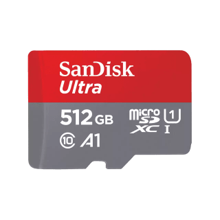 Tarjeta SanDisk Ultra microSD 512GB con adaptador SD por 29.99€