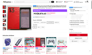 OnePlus 13 512GB por $7,998 | AliExpress