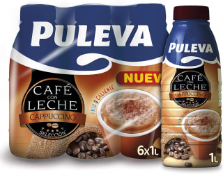 6 litros Puleva Café con Leche Capucci, Bebida Láctea por 8.54€