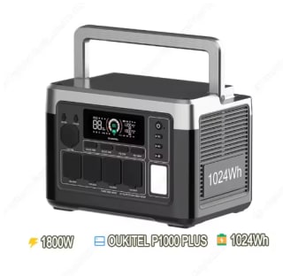 Station électrique portable OUKITEL P1000 PLUS – 1800W / 1024Wh à 317,79€