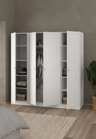 25% korting dmv code op alle kledingkasten bij Leen Bakker