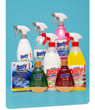 Dasty wasmiddelen (1,5 L) voor €3,99 bij Wibra