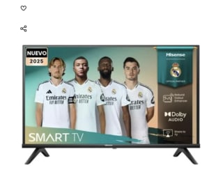 Hisense LED 32A4Q 32" HD Smart TV por 169€