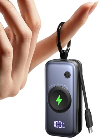 INIU Pocket-Size Power Bank, 20W 5000mAh for £21.81