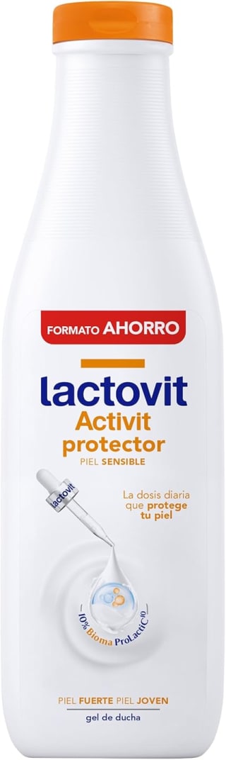 2 botes Lactovit Gel de Ducha Protector Activit 750ml por 3.83€