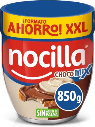Nocilla, Original o ChocoMix, Crema al Cacao y Leche con Avellanas 850g por 5.26€