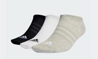 Lot de 3 paires de socquettes Adidas invisibles fines et légères à 6€