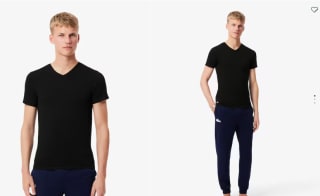 Lot de 3 t-shirts d'intérieur slim fit à 31,50€